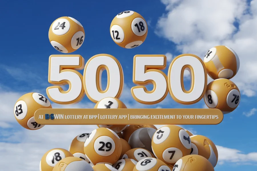 50 50 Lottery at BSWin Lottery App