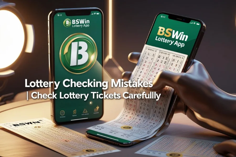 Lottery Checking Mistakes